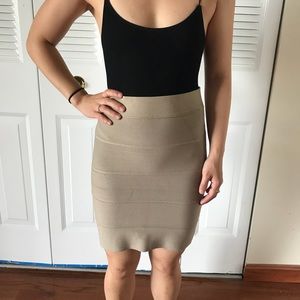 Nudge bandage skirt BCBG